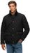 Superdry - Gewatteerde Estate Coach Jas - Heren - Polyester - Zwart - S