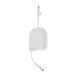 Xoopar Intrekbare Multi USB-oplaadkabel 1 m 60 W - USB-C en Lightning snel opladen, compatibel met CarPlay en Ice-R gegevensoverdracht, wit