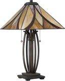 Quoizel Asheville Tiffany LED Tafellamp