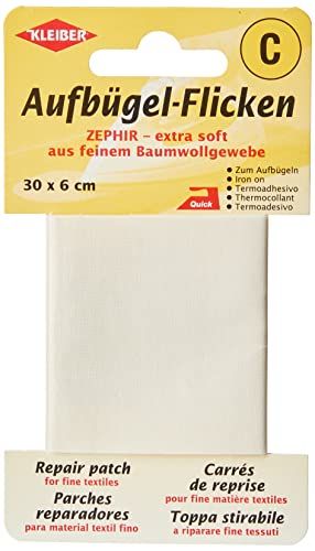 Kleiber Herstelband - 30 x 6 cm - Katoen - Opstrijkbaar