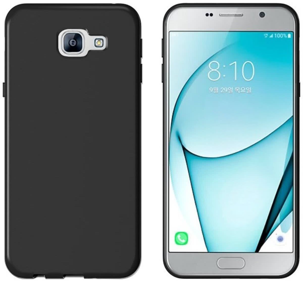 pearlycase Zwart TPU Hoesje voor Samsung Galaxy A5 2017