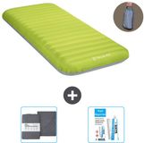 Intex Campingmat - 1-Persoons - 76 x 191 x 17 cm - Groen