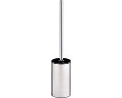 Wenko Detroit Toilet Brush Set - Stainless Steel - Silver