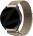 Bandz Hoogwaardige Milanese Loop band met magneetsluiting geschikt voor Garmin Vivoactive 6 / 5 / 3 / Vivomove / 3 / HR / Style / Luxe / Sport / Trend / Forerunner 645 / 570 / 245 / 170 / 165 / 70 / 55 / Venu / SQ / SQ2 / 2 Plus - Champagne