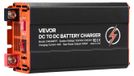 VEVOR DC-naar-DC lader met MPPT-technologie, 520W, 40A, ingebouwde batterijlader, dubbele ingang voor zonnepanelen/alternator, slimme, meerfasige oplading voor LiFePO4 en loodzuur batterijen, geschikt voor campers, auto's en als noodstroomvoorziening voor thuis