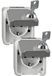 Merten Prise SCHUKO MEG2424-8029 gris clair