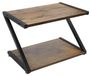 StarTech Bureauhouder voor printers - 2 niveaus - Z-vormig frame - Opbergrek - Zwart