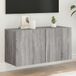 Maison Exclusive - meuble TV mural, gris Sonoma, 80x30x41 cm