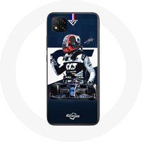 Maniacase Hoesje voor Xiaomi Redmi 9C Formule 1 Max Verstappen F1 Coureur Blauw