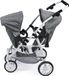 Landau - Poussette canne - Jumeaux - Poussette - Gris