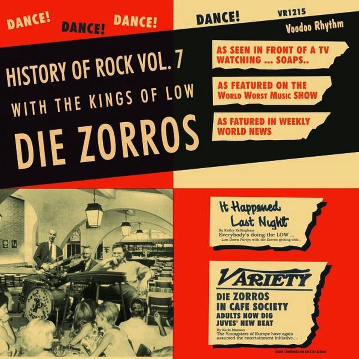 History Die Zorros - History Of Rock, Vol. 7 (LP)
