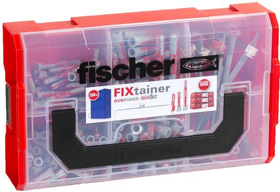 Fischer Meisterbox Duopower & Duotec pluggen 200-delig