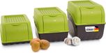 Novaliv Boîtes de conservation pour pommes de terre set | 3,5L + 5L + 9L | VERT