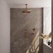 Brauer Copper Carving Thermostatische Regendoucheset Inbouw
