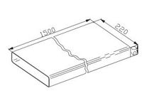 Franke 112.0040.336 Afzuigkap verlengbuis