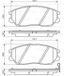 Bosch 0986494347 Brake Pad Set