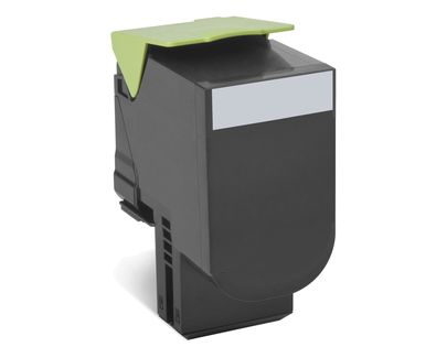 Lexmark 802SK Black Toner Cartridge - 2,500 Pages - Compatible with Lexmark Printers