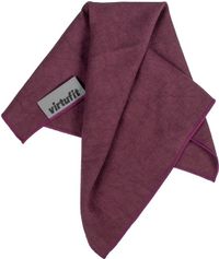 VirtuFit Serviette de yoga premium - 76 x 51 cm - Mulberry