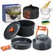 Omgoods - Set de cuisine de camping 10 pièces pour 2-4 personnes