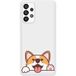 Samsung Siliconen hoesje compatibel met Galaxy A33 5G Hello Corgi