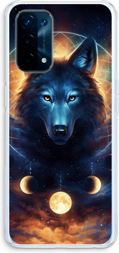 Case Company® - Oppo A93 5G Case - Wolf Dreamcatcher - Soft Cover