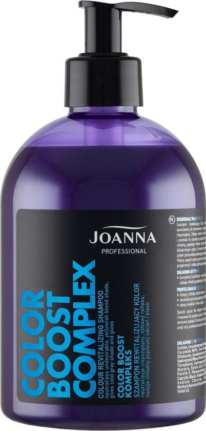 Joanna Professional Color Boost Complex Colour Revitalizing Shampoo - 500ml