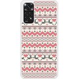 Rendier Rendier kersttrui siliconen hoesje compatibel met Xiaomi Redmi Note 11 4G