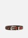 Scotch & Soda Ceinture en cuir pour femme S Cognac