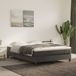 Maison Exclusive - Sommier à lattes de lit et matelas Velours gris foncé 140x190cm