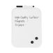 Bi-Office CLK020301 Easy magneetbord, frame van kunststof gelakt staal, 279 x 355 mm, wit