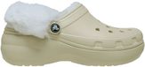 Crocs Classic Platform Fuzz Lined Clog Instappers Dames
