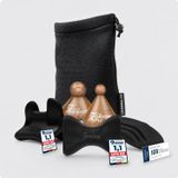 oCreon Complete massageset | acupressuur tegen spierpijn | massage van pijnlijke plekken | triggerpointmassage | 5 triggerpointtools in één set