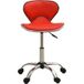 Icecat Bureau chaise bureau chaise travail rouge similicuir