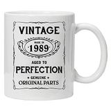 Vintage 1989 - Leuke nieuwigheid thee koffie drinken mok cup