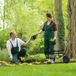 Relaxdays Tuinkruk op wielen