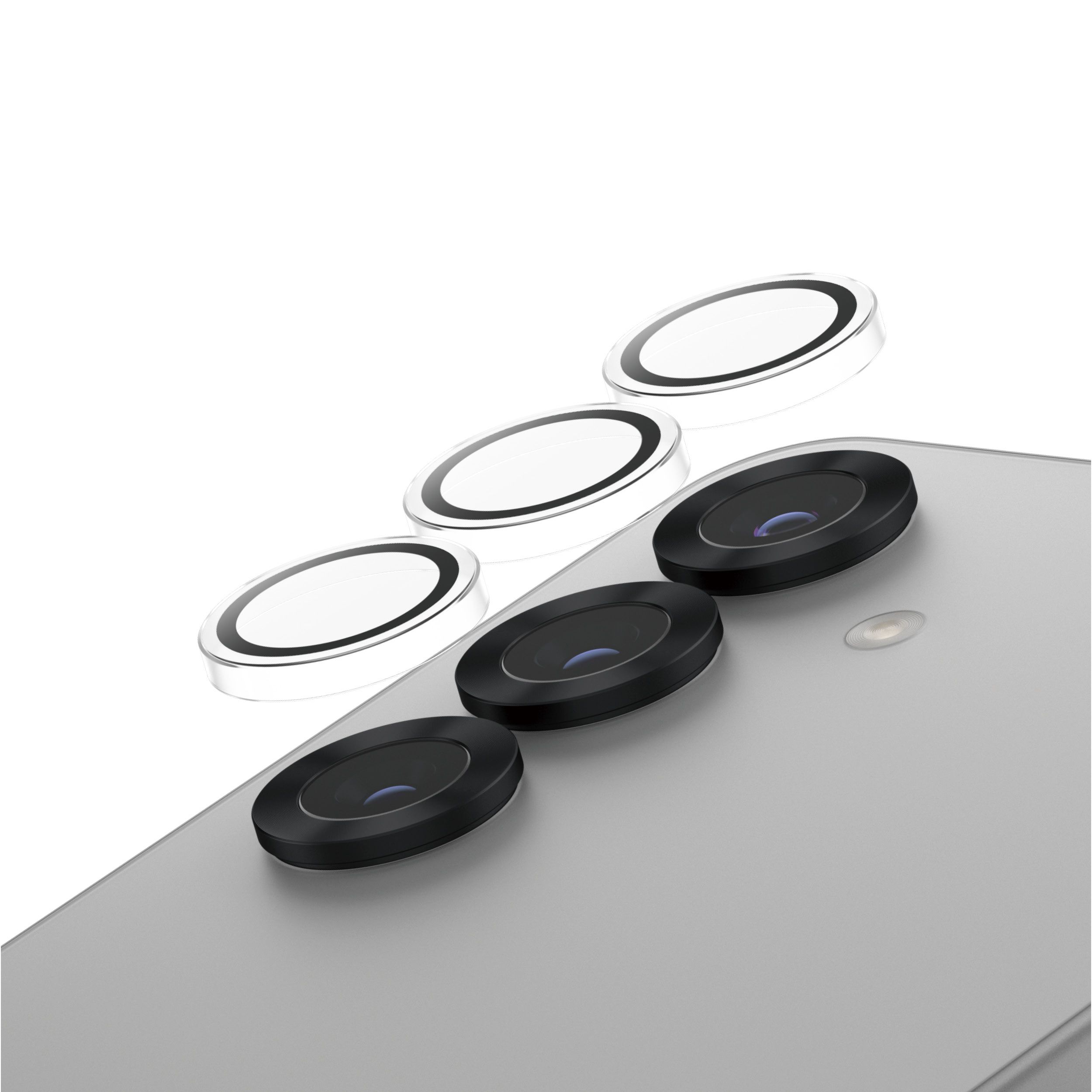 PanzerGlass SAFE by PanzerGlass Camera Lens Protector voor de Samsung S25 - Transparant