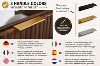 3xE living meuble vasque 120 cm, cachemire marbre, poignée dorée