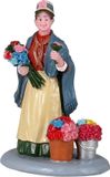 Lemax Flower Seller