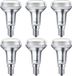 Philips 6 stuks LED reflectorlamp R50 E14 4.3W 2700K Dimbaar