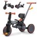 OEM 5-in-1 kinderfiets met duwstang, grijs, geschikt voor kinderen van 1-3 jaar