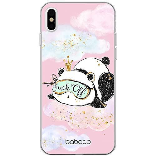 Babaco ERT GROUP Mobiele Telefoonhoesje voor iPhone XS Max - Babaco Panda 001 - TPU