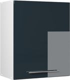 Vicco Hangkast Fame-Line, Donkerblauw hoogglans, 60 cm