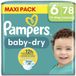 Pampers Baby-dry Luiers Maat 6 (13-18kg) - 78 Stuks