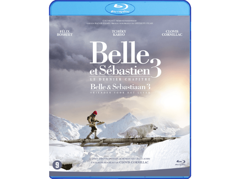 BELGA FILMS Belle Sebastiaan 3 Vrienden voor het Leven Blu ray