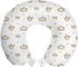ABAKUHAUS Coussin de voyage en forme de couronne avec support pour le cou