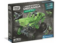 Clementoni - Wetenschap en spel, monteurlaboratorium: Monster Truck, bouwpakket Stem Multimodel, meer dan 260 componenten, leeftijd 8+, gemaakt in Italië, 55673