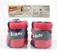 Laubr Poids de fitness Sport Souple Rouge - 2x 2.0kg