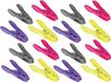 5five Pince à linge - 128 pièces - Coloré - Plastique - 8,5 cm