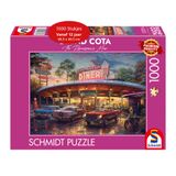 Schmidt Spiele Puzzle - Blend Cota - American diner, 1000 pièces