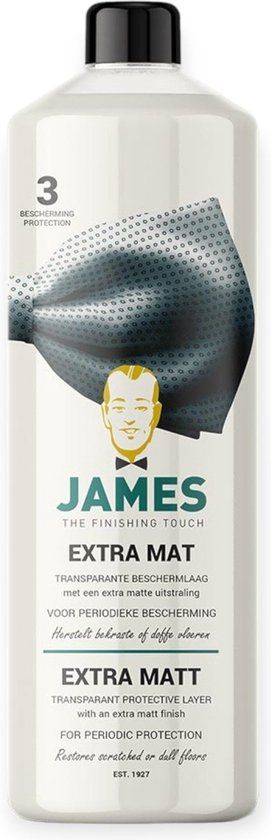 James B.V. James Extra Mat - 1L - Vloeronderhoud - 8718719250457